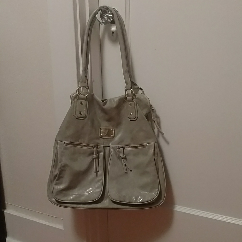 Mint green MMS tote bag